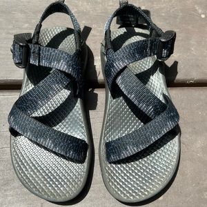 Chaco Unisex-Child Z1 Ecotread Sandal Kid Size 12 Amp Navy